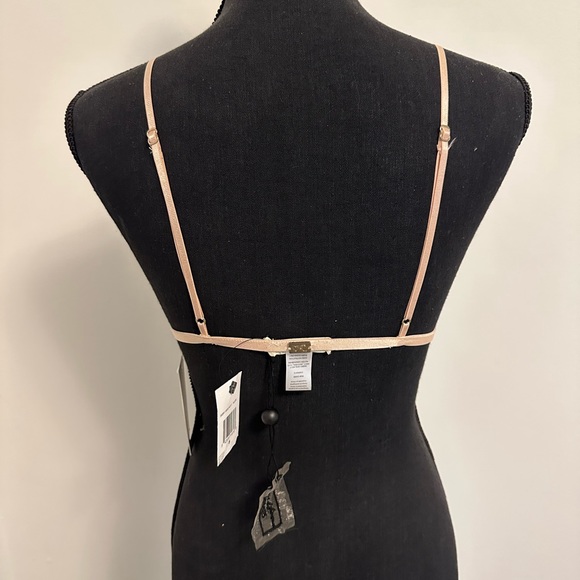 NWT For Love and Lemons Vanessa bralette nude size S - Picture 3 of 6